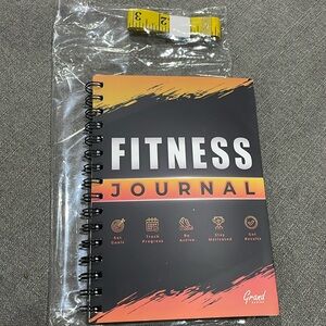 Fitness Journal By Grand Basics Track Progress, Goals Be Active, Stay motivated
